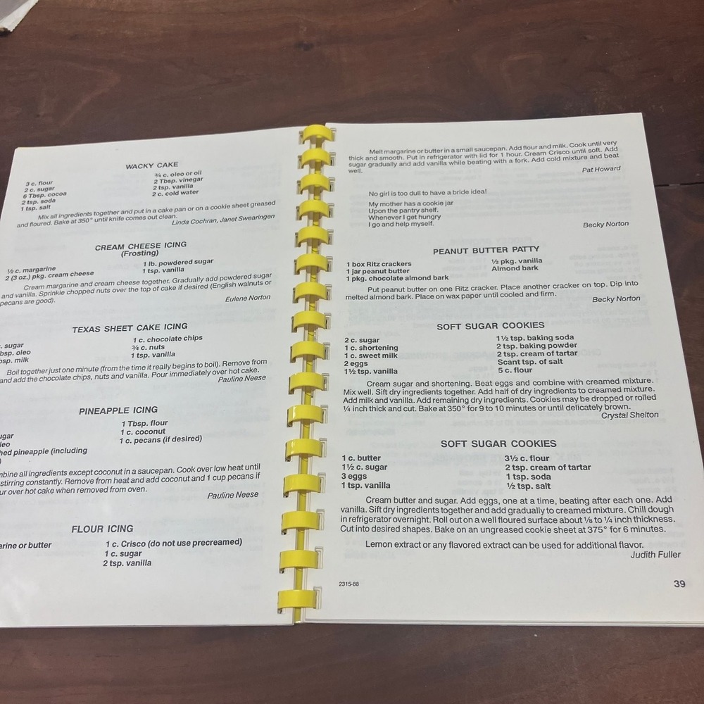 Kitchen Kapers Scotland County Head Start Cookbook 1989 Spiral-Bound - Picture 8 of 9